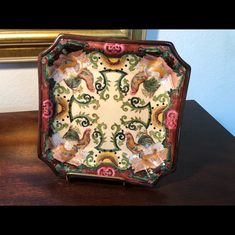 1975-2000 Vintage Hua Ping Tang Zhi Porcelain Plate.